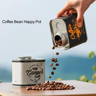 150g Coffee Bean Sealed Jar Outdoor Long Lifespan Food Grade Fresh-Keeping Container for Home Camping