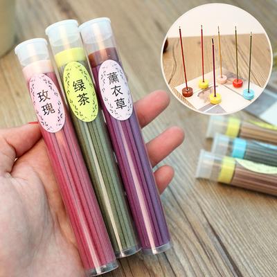 50 Stäbchen/Box, natürliches Pflanzenaroma, saubere Luft, Innengewürze, Sandelholz-Duft, Aromatherapie, Zuhause, Schlafzimmer, Bürobedarf