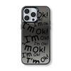 Silver Niche Phone Case for iPhone 12/13/14/16/17, 15 Colors, Cross-Border