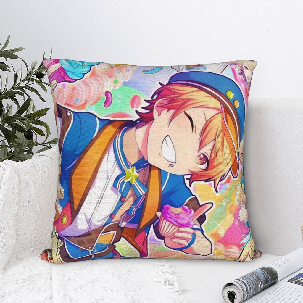 Tsukasa Tenma Pillow Case  Square Pillow Cover For Sofa Bedroom Home Decor Fashion Pillowcases