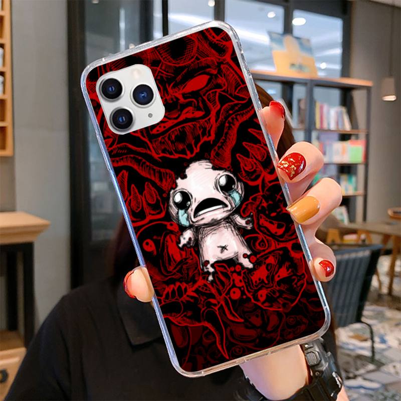 Husă pentru telefon The Binding Of Isaac pentru iPhone 11 12 13 Mini Pro Max 8 7 6 6S Plus X 5 SE 2020 XR XS Carcasă
