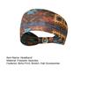 Women Wide Boho Print Headband Yoga Workout Knotted Stretch Sports Hairband Vintage Ethnic African Head Wrap