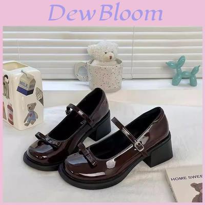 British Style Mary Jane Shoes With Pu Upper For Daily Wear