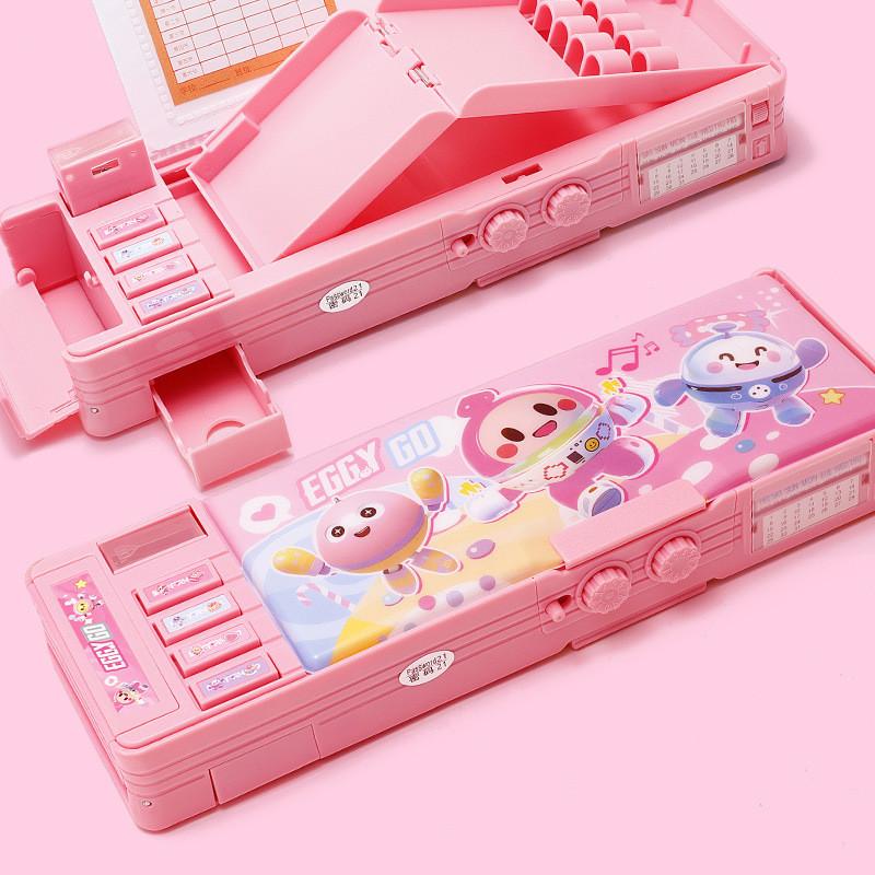Capybara Kuromi Cinnamoroll Pochacco Password Lock Doublesided Organizer For Elementary Students Storage And Travel