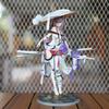 Anime Nikki 25cm Red Lotus Victory Goddess Anime Gk Model Handmade Trendy Play Statue Periphery Collection Ornament Toy Gift
