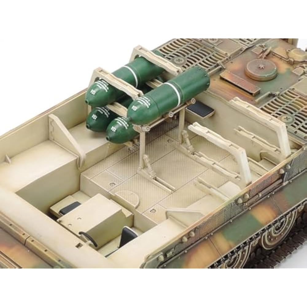 TAMIYA 1/35 Military Miniature Series No. 177 German Army 38cm Assault Mortar Storm Tiger Plastic...