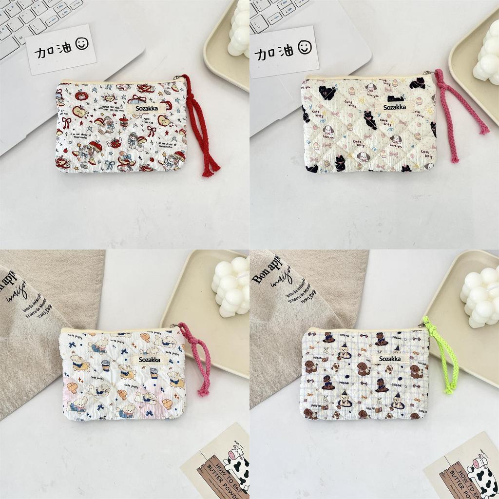 Cartoon Character Polyester Travel Organizer With Embossed Pattern For Women