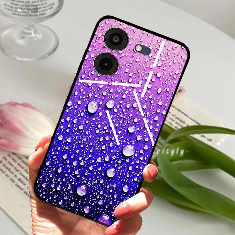 Für Tecno Pova 5 Pro 5G Hülle Pova5 4G Weiches Silikon TPU Handy Rückseite Für Tecno Pova Neo 3 Stoßfester Bumper LH6n Cartoon