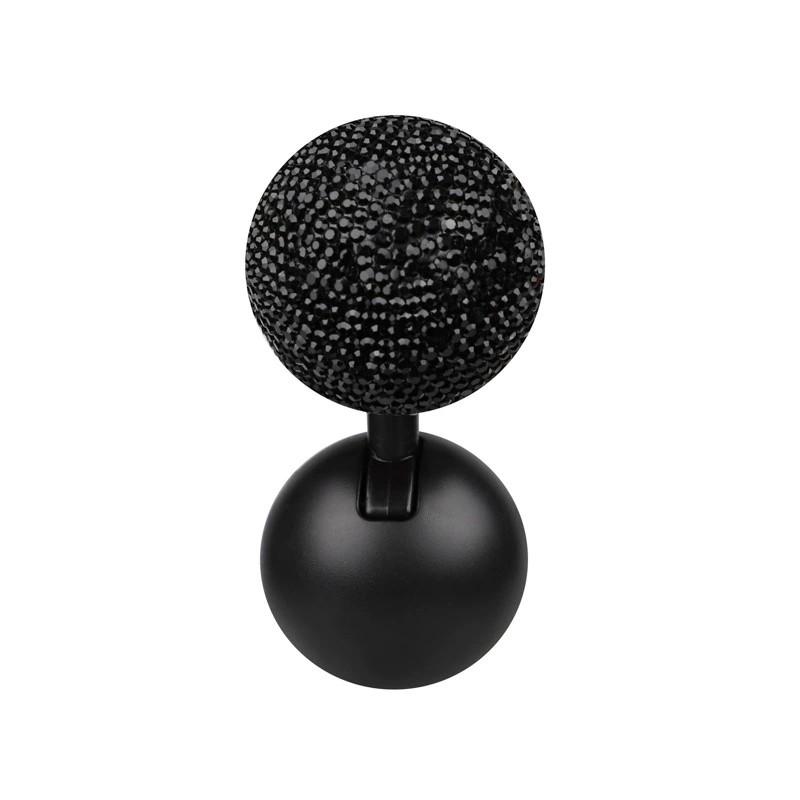Diamond-Studded Push-to-Start Joystick Cover with Golf Club Design – Creative Car Gear Knob Decoration