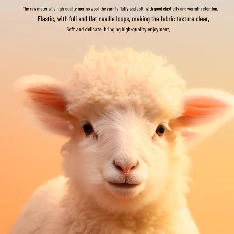 ROMON Men's Autumn/Winter Stretch Casual Wool Blend Trousers