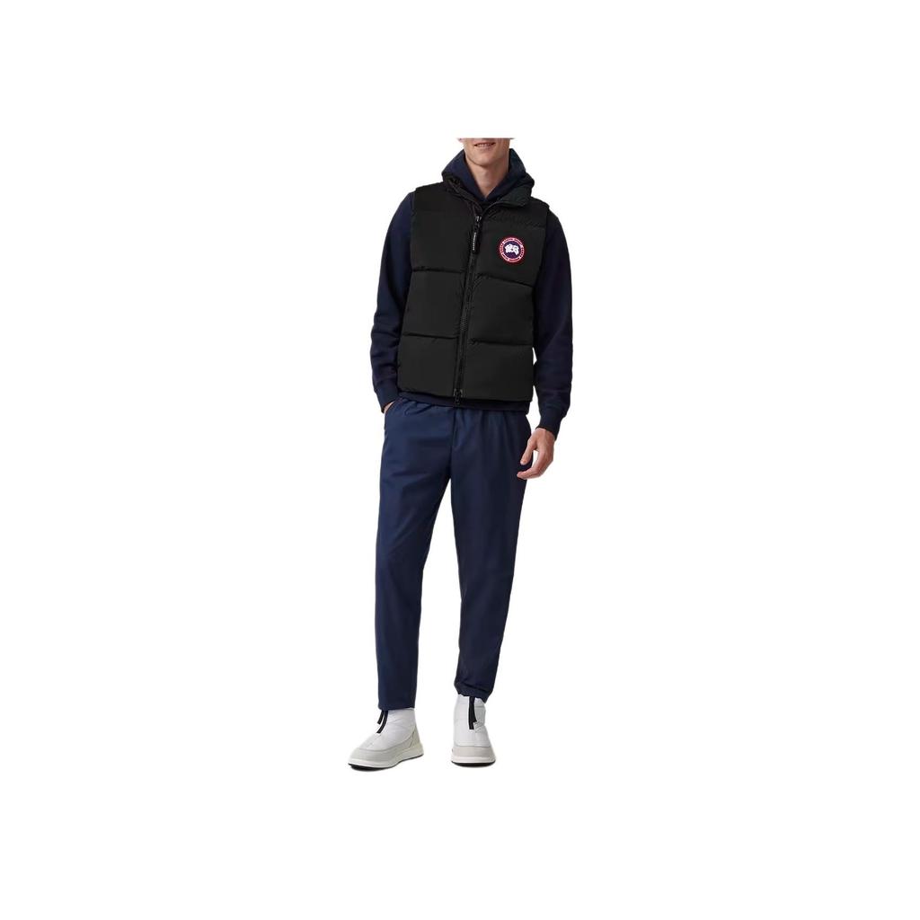 Canada Goose Lawrence Puffer Vest Black Unisex Tops 2804M-61