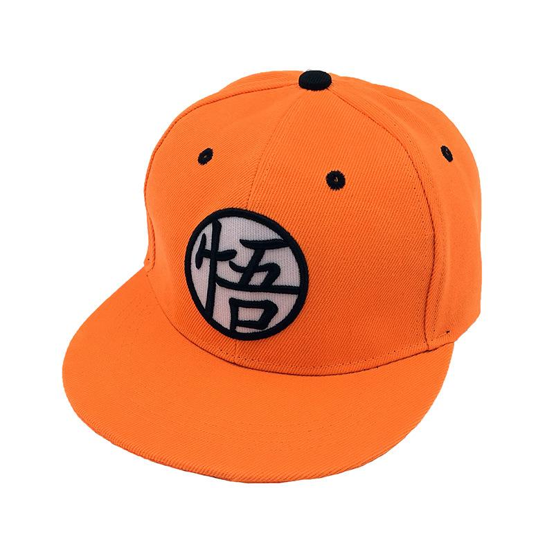 Classic flat hat, animation splicing color hat, seven dragon balls, Sun Wukong, turtle hip-hop, baseball cap