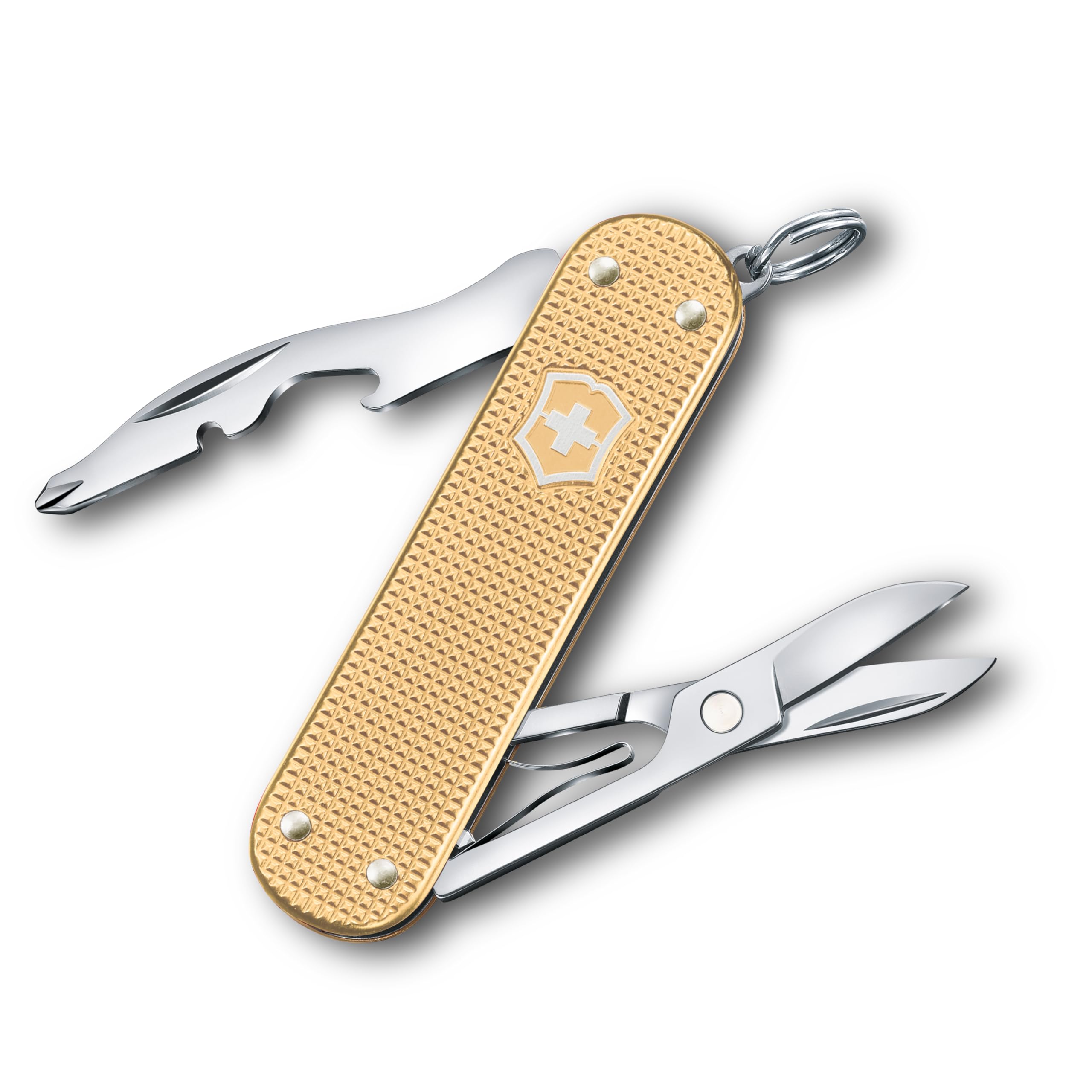 

VICTORINOX Companion S Alox Мультитул без лезвия с ножницами, отверткой и 5 функциями, Швейцарское производство, Компактный, Идеально подходит для кемпинга на открытом воздухе