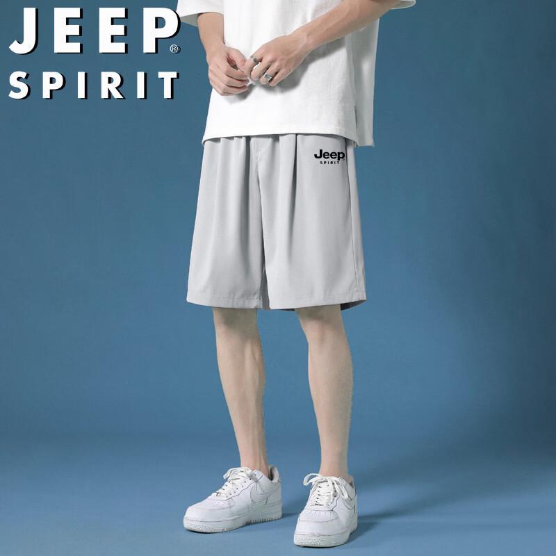 JEEP SPIRIT Men s Summer Quick-Dry Loose Fit Shorts M