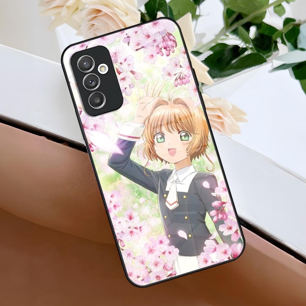 Anime Card Captor Sakuras Phone Case for Samsung A15 A25 A35 A55 A14 A24 A34 A54 A13 A23 A33 A53 A12 A22 A32 A52 A11 A05 Cover