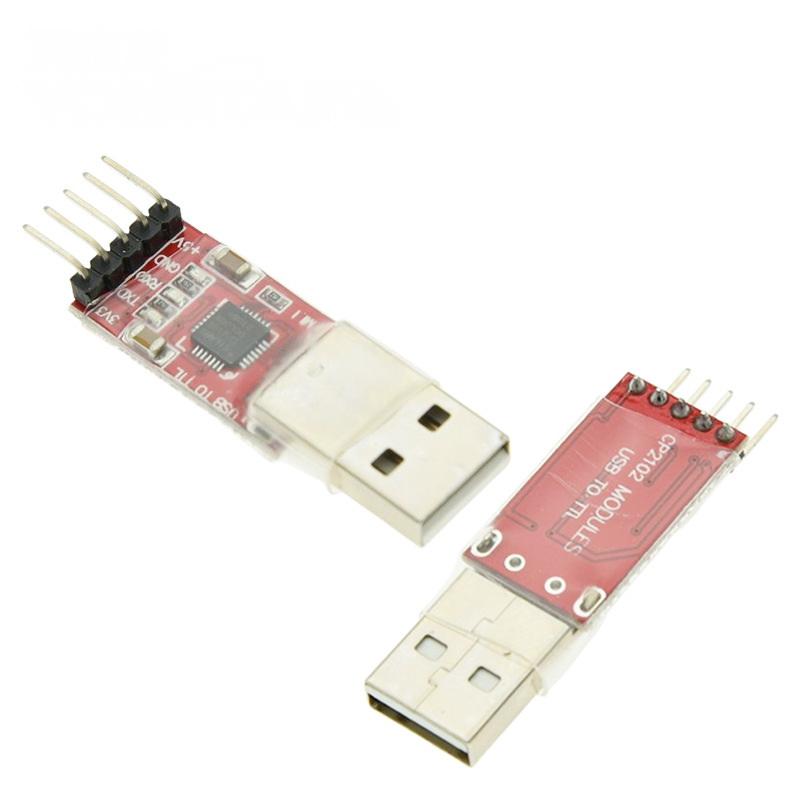 1 Set Usb To Serial Port Module Adapter Usb To Ttl Stc Downloader Uart Cp2102 Chip Module