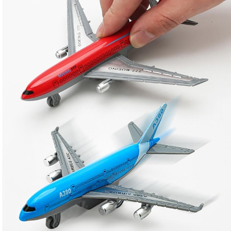 1/2 Stück Sammellegierung B777 A380 Flugzeug für Jungen Kinder Geschenk Simulationsmetallflugzeug 1:400 Aluminium Verkehrsflugzeug Modell Spielzeug