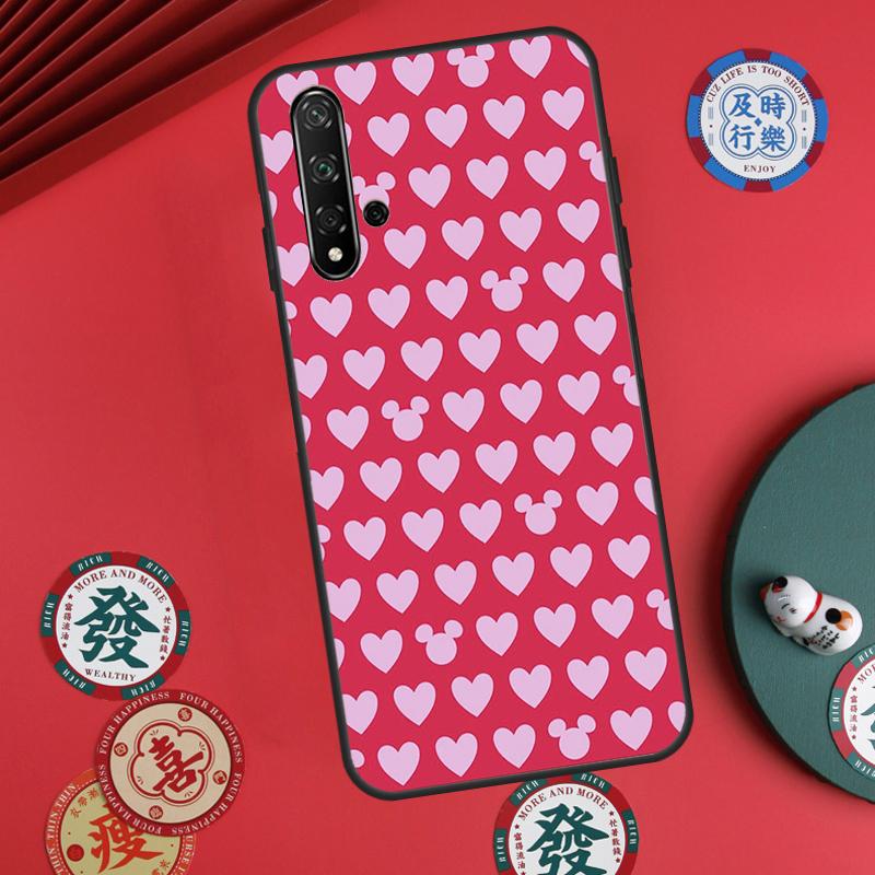 Heart Cartoon Girls For Huawei Nova 5T 10 9 SE 7i 8i 11i 12i Y73 Y90 Y70 Y72 Y61 Y91 P60 Pro P30 P40 Lite Case