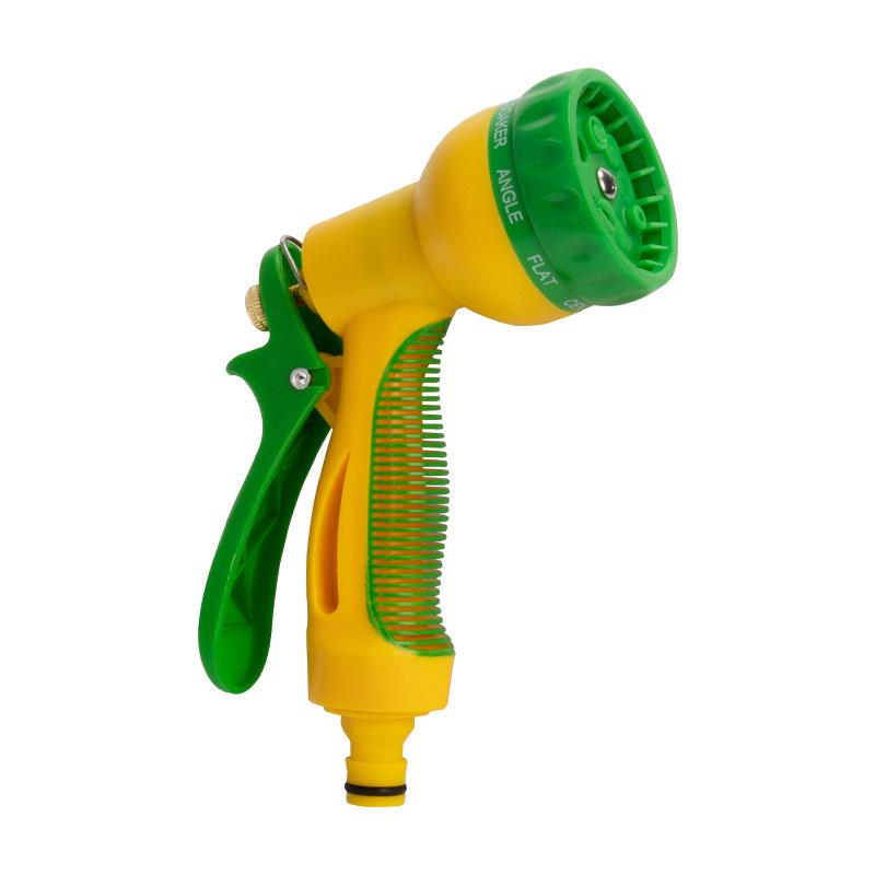 8-Mode High-Pressure Car Wash & Garden Water Gun Nozzle