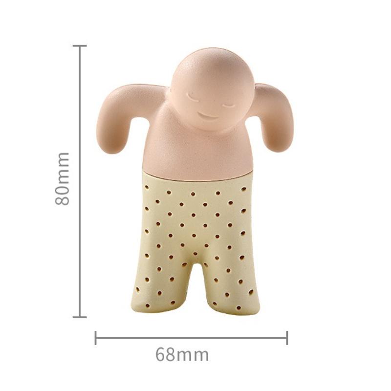 Panenka padoucha čajovar čajové sítko, kreativní izolátor čaje z čajových sáčků čajový filtr sítko na čaj šálek na čaj čajový sáček