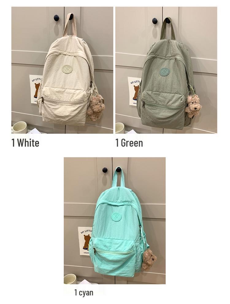 Minimalist Japanese-Style Lightweight Backpack - Unisex Commuter & College Travel Bag