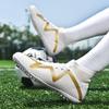 35-47 Hochwertige hochwertige Jugend-Fußballschuhe für Herren Broken Nails Herren-Schnürstiefel aus Gummi mit weichem Boden und großen Fußballschuhen