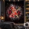 Wall Hanging Tapestry Sunderland Football Print Cloth for Living Room Bedroom Home Decor