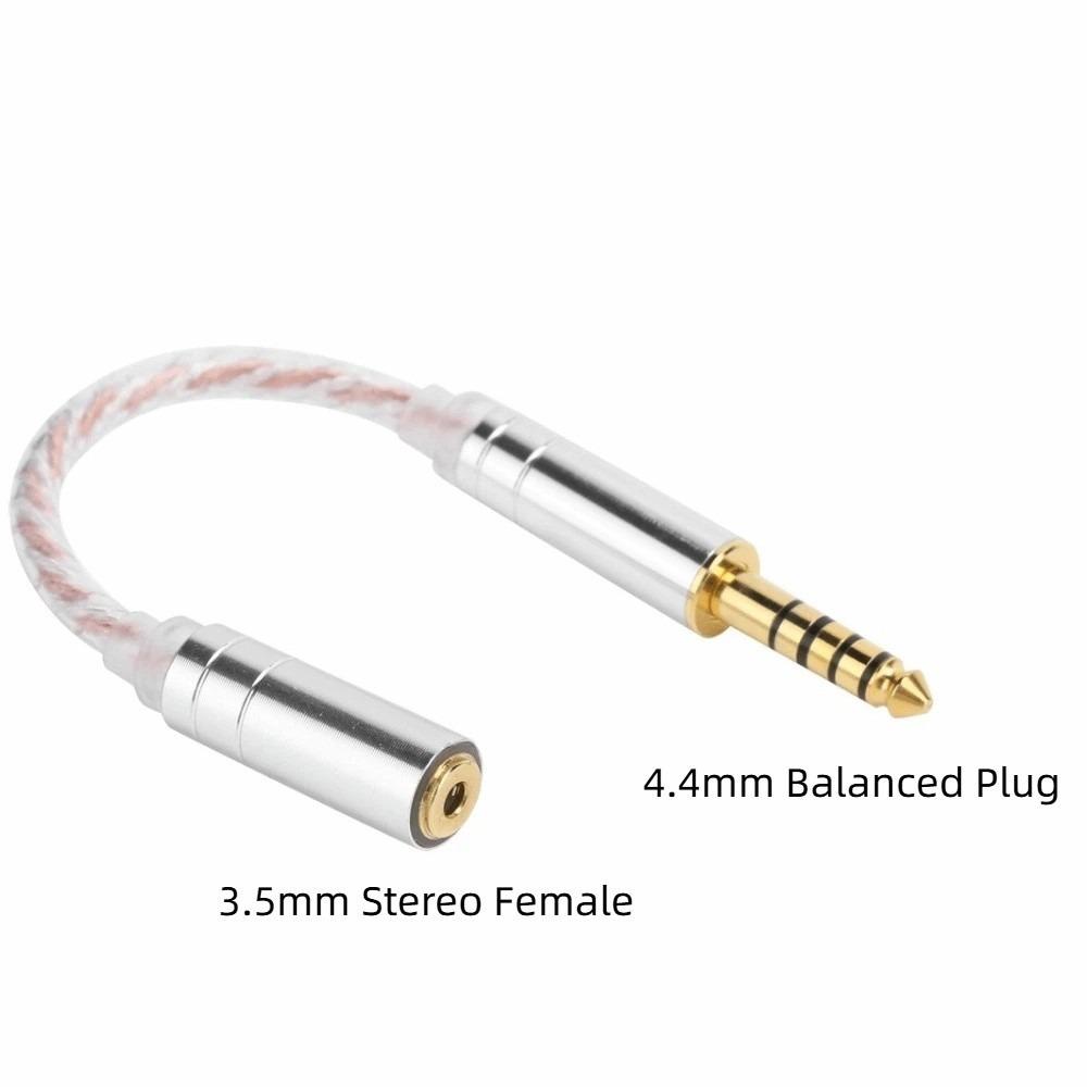 

Plug and Play Audio Adapter Cable Headphone Conversion Cable for ZX300A HiFiman Sound Enhancement 3.5 Stereo Female