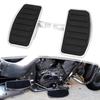 Motorcycle Footpeg Enhanced Rubber Steel Footrest Pedal Sturdy Fitting Accessory for Honda Suzuki