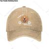 Life Is Better With A Golden Retriever Funny Gift Baseball Cap for Women Unisex Adjustable Animal Dog Dad Hat PerforUnisexce