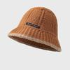 Autumn and Winter Fashion Thickened for Keep Warmth Knitted Mao Line Hat Women Big Head Circumference Ear Protection Fisherman Hat