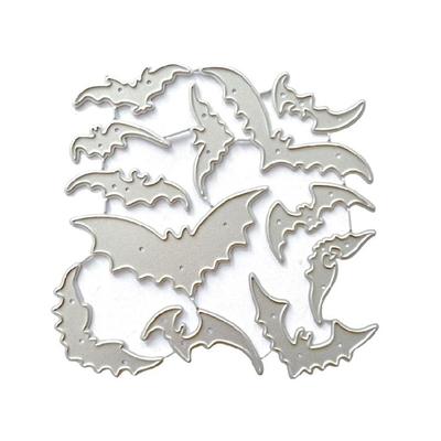 Fustelle Halloween Pipistrello Embossing per Creazione Biglietti di Compleanno Artigianato Fai da Te Scrapbooking