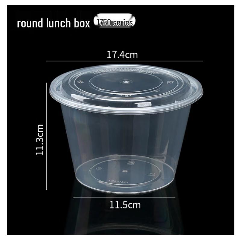 Disposable Plastic Takeaway Meal Boxes
