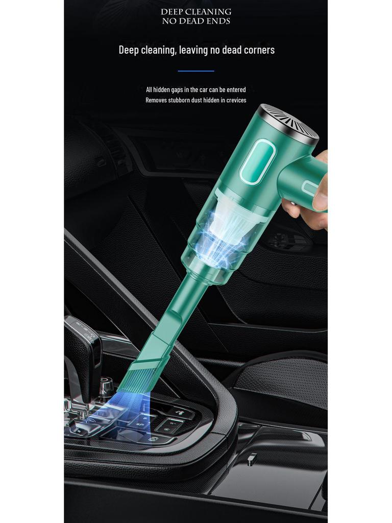 Compact Dual-Use Handheld Vacuum Cleaner for Home and Car