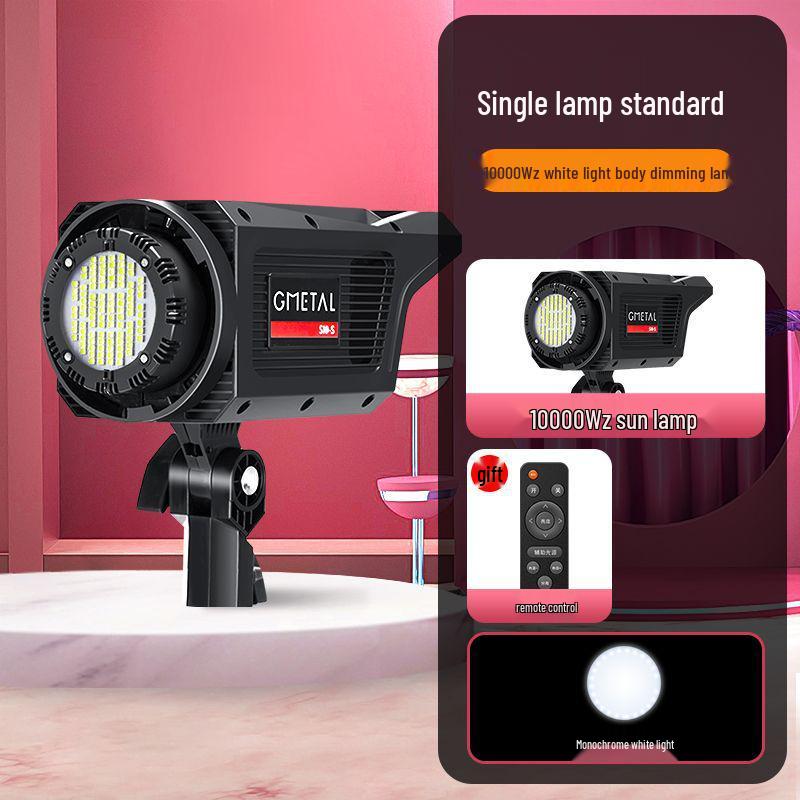 Ultra-Bright Spherical Fill Light for Live Streaming and Photography