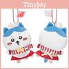 Adorable Japanese Style Plush Toy With Soft Pp Cotton Filling Cute Animal Keychain Accessory