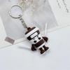 Italian Brainrot Anime Merchandise Keychains Toys Figure Model Dolls Hang The Bags Gifts Abstract Anime Action Figures Key Rings