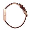 Authorized Dealer Matow Watches Watches mw004004 Oborozuki Square Rose Gold Brown Leather [MATOW] Ladies' [Tsuki]
