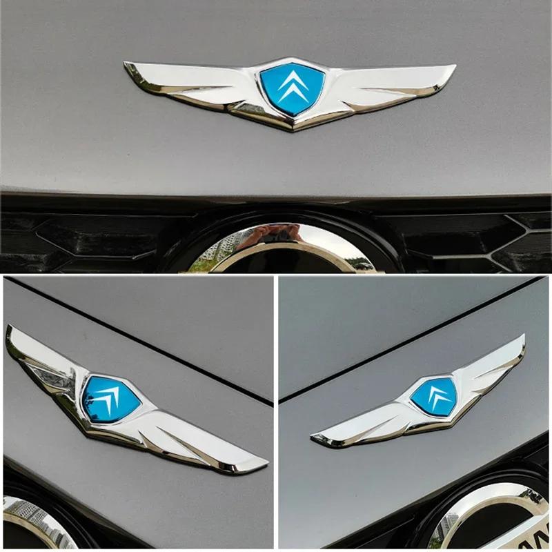 Car Trunk Emblem Side Rear Badge Sticker for Citroen Jumper Picasso C4L C3 C5 C1 Berlingo Saxo Xsara DS3 DS4 DS5 Elysee Exterior akh256