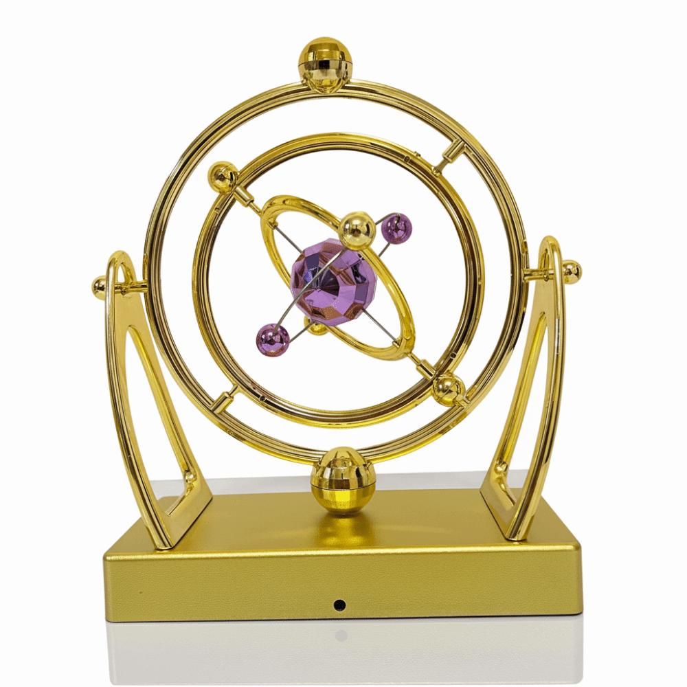 Magnetic Balance Celestial Orbit Pendulum Battery Powered Art Desk Decor  Teachers Gift