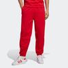 Adidas Originals Blue Version Series Solid Color Cuffed Casual Sports Pants Men Bottoms Red IA2448