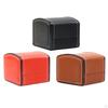Single Grid PU Leather Watch Case Display Holder Organizer Jewelry Box, 9x10x8cm