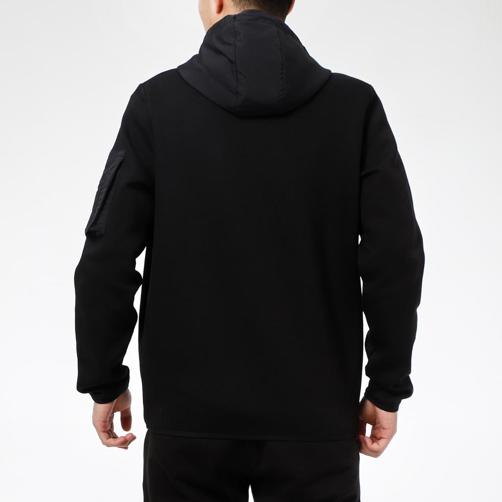 Puma Casual Windbreaker Jacket With Hood Men Jackets Black 531445-01