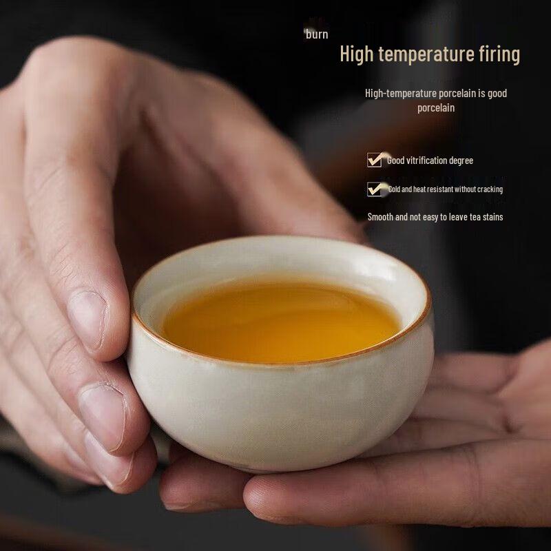 Luxury Ru Kiln Chinese Ceramic Kung Fu Tea Set
