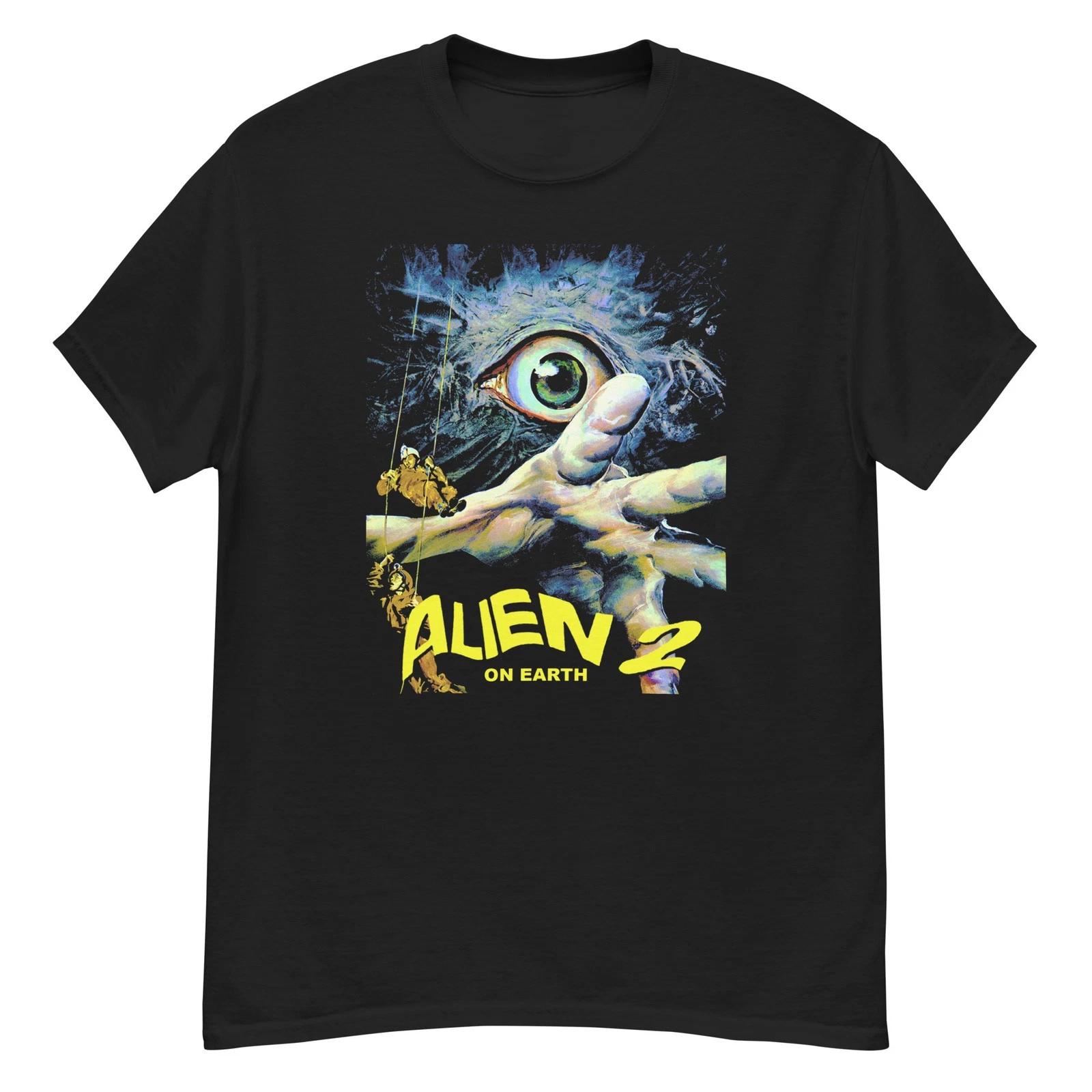 Alien 2: On Earth cult horror film fan art t-shirt S