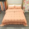 Soft and Skin-friendly Single Print Duvet Cover & Brushed Bed Sheet - 1.5 Meter