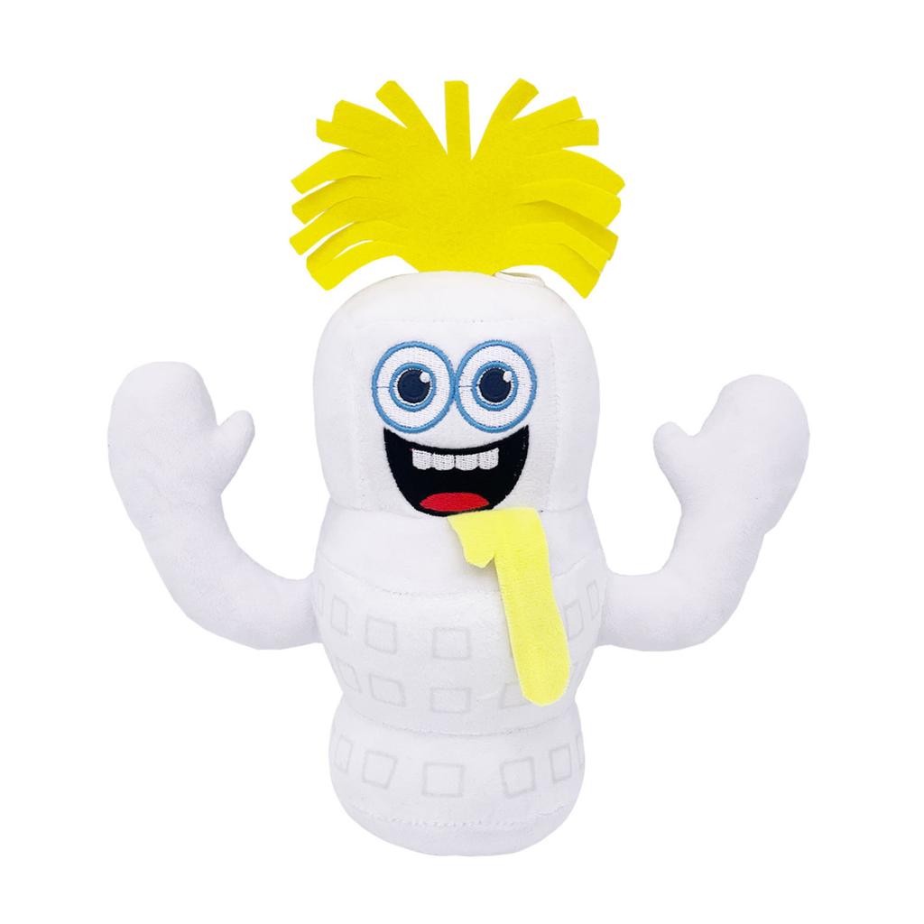 24 styles Steal A Brainrot Game Plush Funny No. 9 No. 67 Plush Tongue Spitting Handheld Number 9 Stuffed Digital Doll Toy Gift