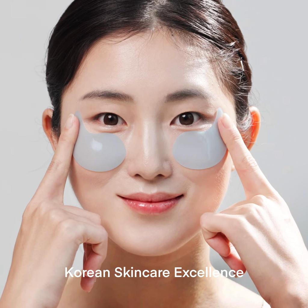 Terez Honor Caffeine and Vitamin C Eye Gel Patch Eye Gel Hyaluronic Acid Eye Eye Eye Mask Korean Cosmetics & Set, Patch, Patch, Care, Pack, Sheet,