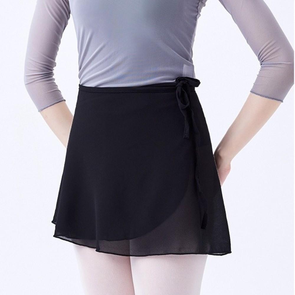 Chiffon Ballet Skirt Wrap Skirt Dance Skirt Fashion Ballerina Tulle Skirt Gymnastics Training