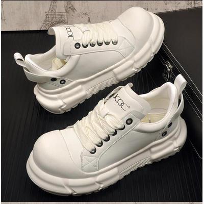 New Four Seasons Thick Bottom Versatile Casual Board Shoes Fashion Height Increased Sports Shoes Anti Slip Board Shoes